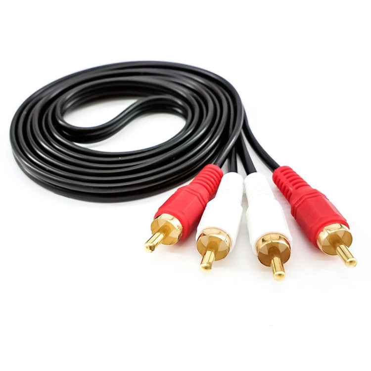 Cavo audio Lotus doppio Cavo audio RCA per amplificatore di potenza due a due, 1.5m, 3m, 5m Cavo audio Lotus doppio Cavo audio RCA per amplificatore di potenza due a due, 1.5m, 3m, 5m
